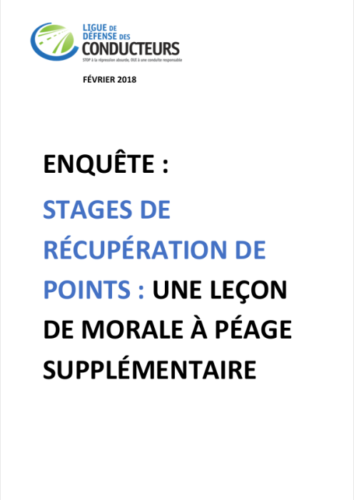 Stages de récupération de points&nbsp;: pour moins de discours moralisateurs et plus d&rsquo;apprentissages pratiques !
