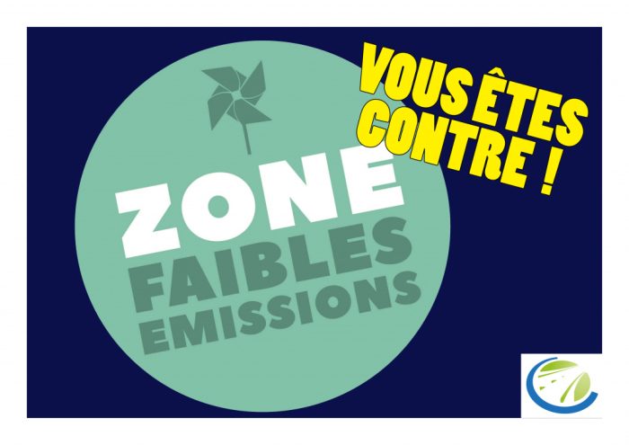Instauration obligatoire de ZFE : vous êtes contre !