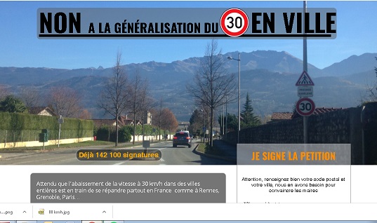 Après les ZFE, le gouvernement veut imposer le 30 km/h partout en ville !