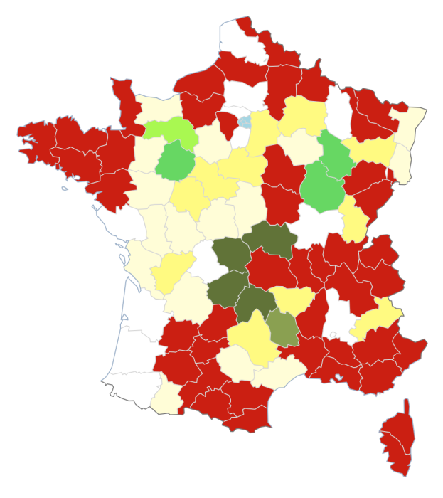 Retrait du 80&nbsp;: près de 33 500 kilomètres repassés à 90 km/h en France ! (mise à jour du 6/04/2021)