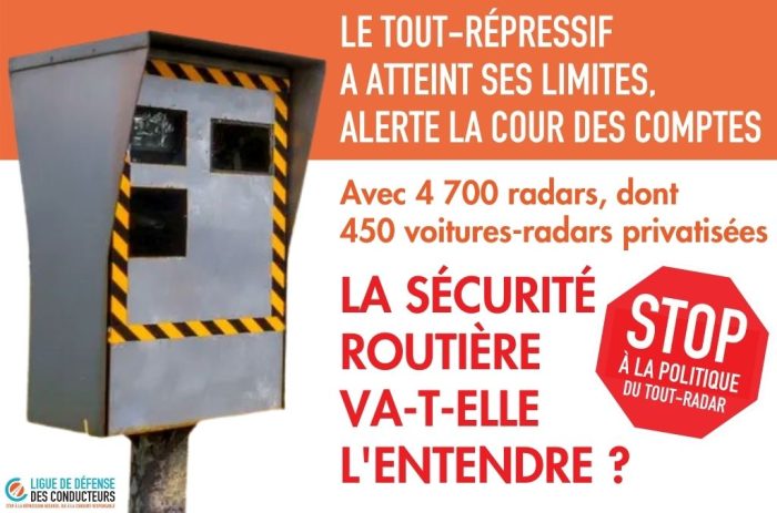 Rapport de la Cour des comptes : vers la fin du tout-radar ?