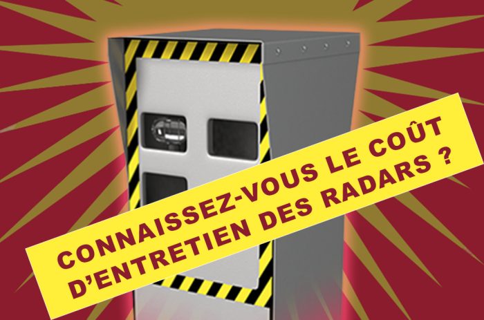 Connaissez-vous le coût d’entretien des radars ?