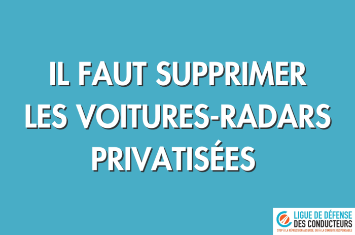 Comportements pousse-au-crime, véhicules dangereux&nbsp;: la sécurité routière a tout à perdre avec les voitures-radars privatisées