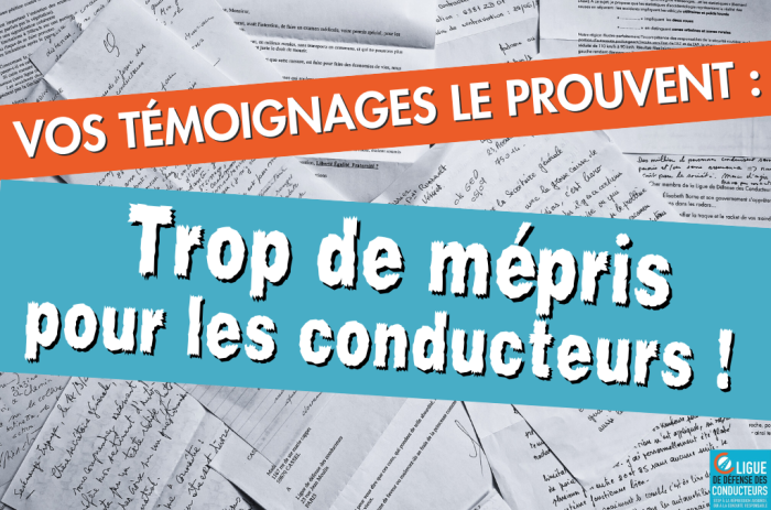 Trop de mépris pour les conducteurs : notre constat implacable face à vos témoignages