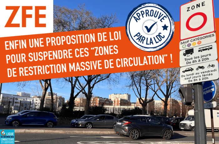 Victoire&nbsp;: une trentaine de députés demandent la suspension des Zones à faibles émissions