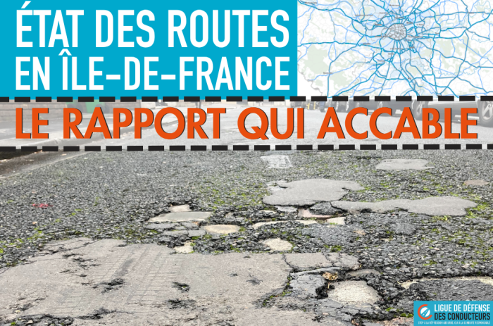 Dégradation des routes &nbsp;: carton rouge pour l’Île-de-France