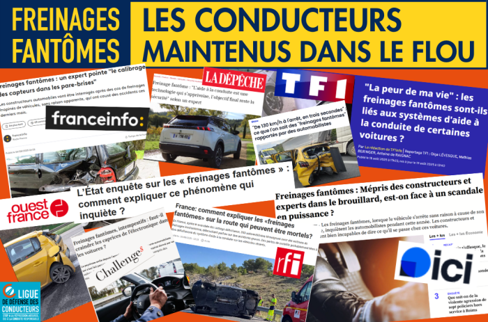 Freinages fantômes &nbsp;: le seul droit du conducteur, c’est celui de ne rien savoir