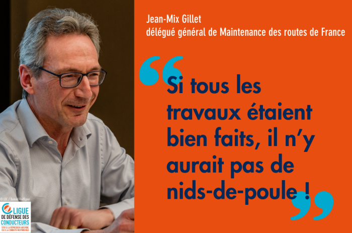 Infrastructures&nbsp;: « Si tous les travaux étaient bien faits, il n’y aurait pas de nids-de-poule ! »