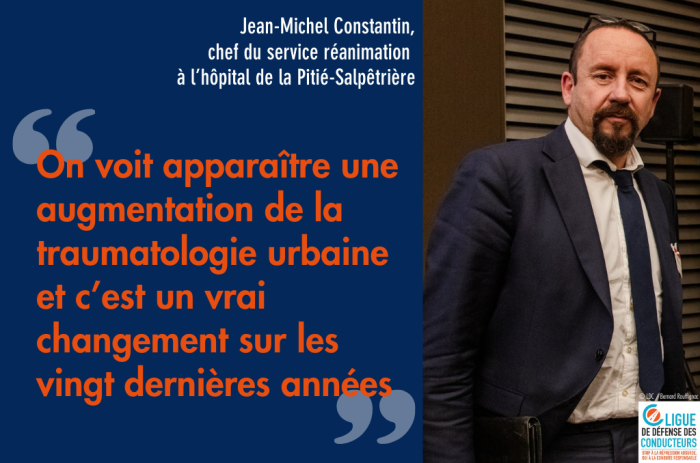 Sécurité routière&nbsp;: « On voit apparaître une augmentation de la traumatologie urbaine et c’est un vrai changement sur les vingt dernières années »