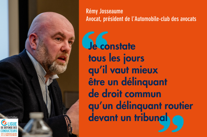 Répression routière&nbsp;: « Je constate tous les jours qu’il vaut mieux être un délinquant de droit commun qu’un délinquant routier devant un tribunal»